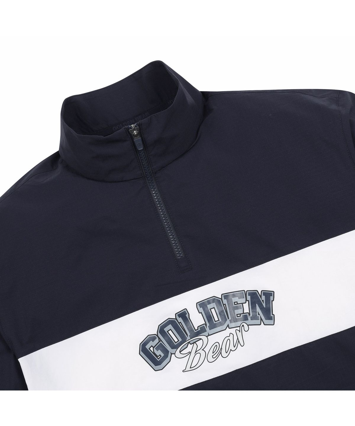 골든베어(GOLDEN BEAR) (M) Chest Boarder Line Woven Pullover G4TAM26291NYX