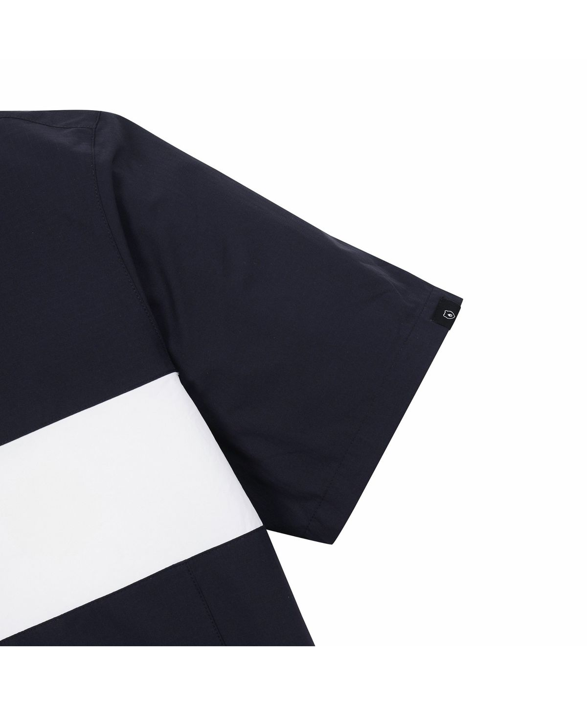 골든베어(GOLDEN BEAR) (M) Chest Boarder Line Woven Pullover G4TAM26291NYX