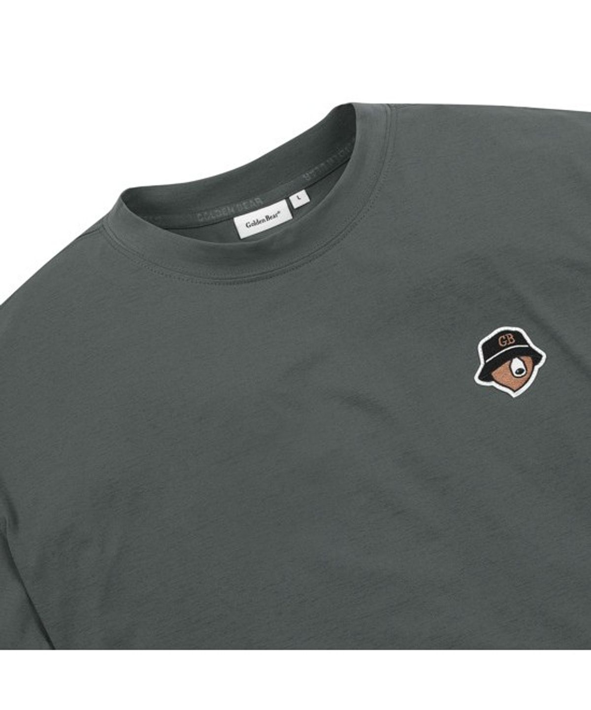 골든베어(GOLDEN BEAR) (U) Sorona Crew neck T-shirt G4TAM26241DGX