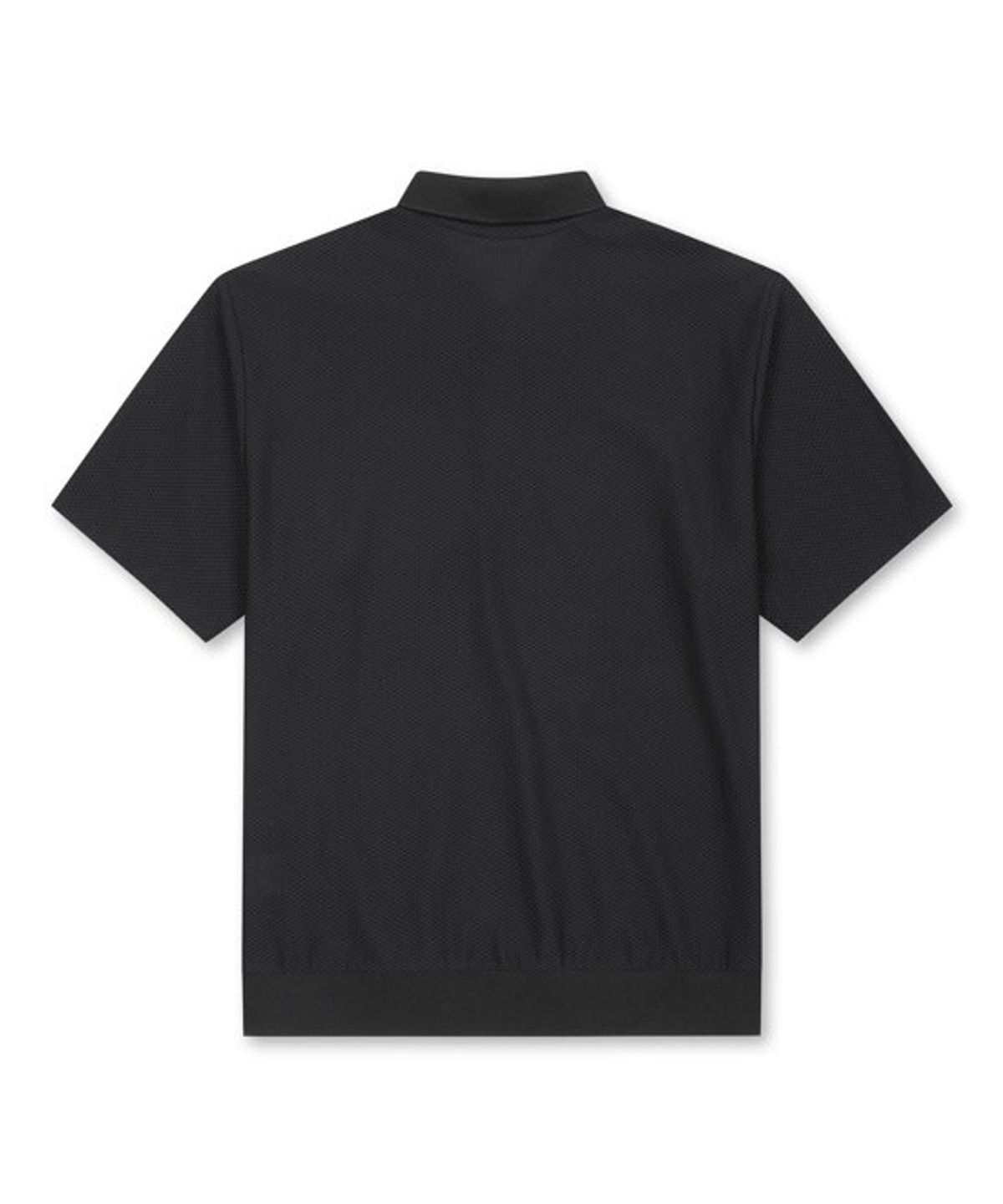 골든베어(GOLDEN BEAR) (M) Polo Collar Mesh T-Shirt G4TAM26251BKX
