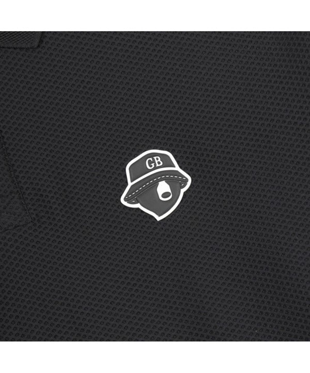 골든베어(GOLDEN BEAR) (M) Polo Collar Mesh T-Shirt G4TAM26251BKX
