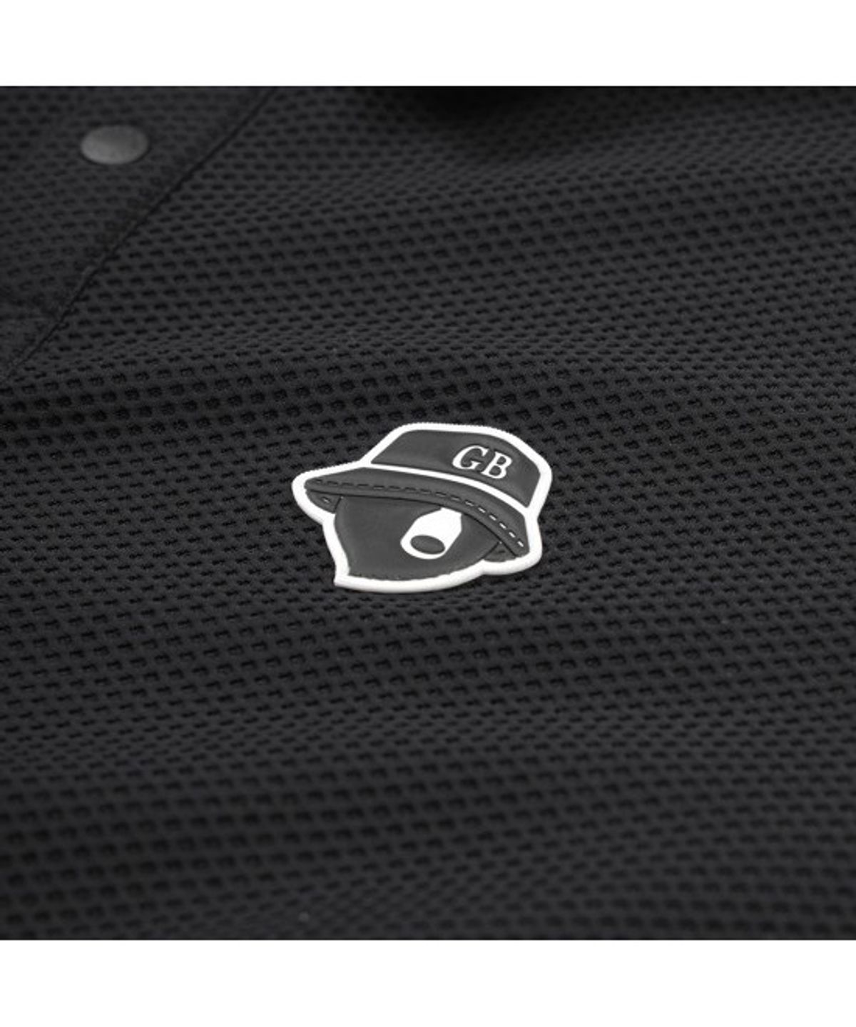 골든베어(GOLDEN BEAR) (M) Polo Collar Mesh T-Shirt G4TAM26251BKX