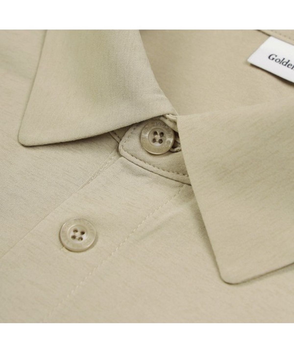 골든베어(GOLDEN BEAR) (U) Sorona Polo T-shirt  G4TAM26231BEX