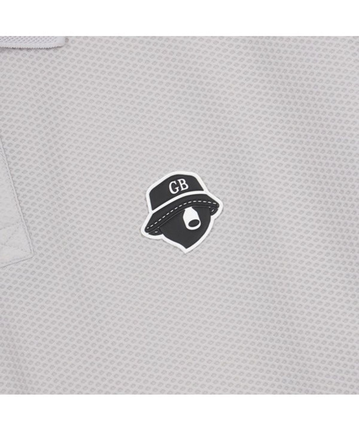 골든베어(GOLDEN BEAR) (M) Polo Collar Mesh T-Shirt G4TAM26251GYL