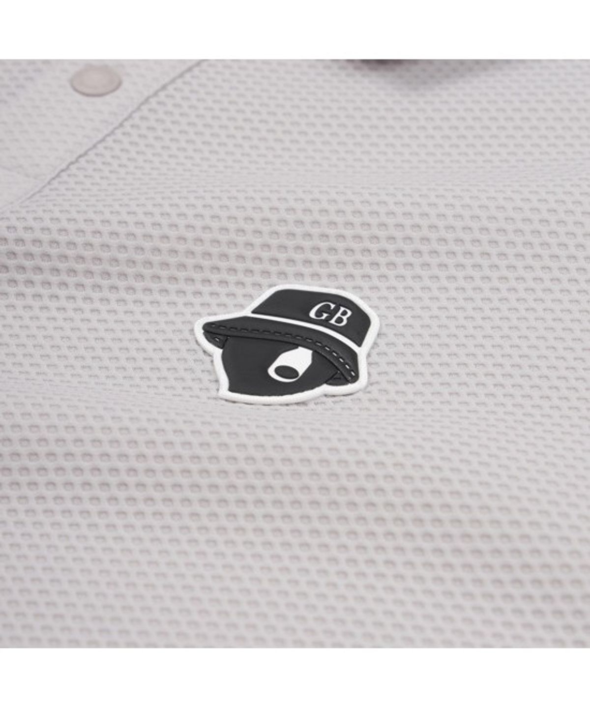 골든베어(GOLDEN BEAR) (M) Polo Collar Mesh T-Shirt G4TAM26251GYL