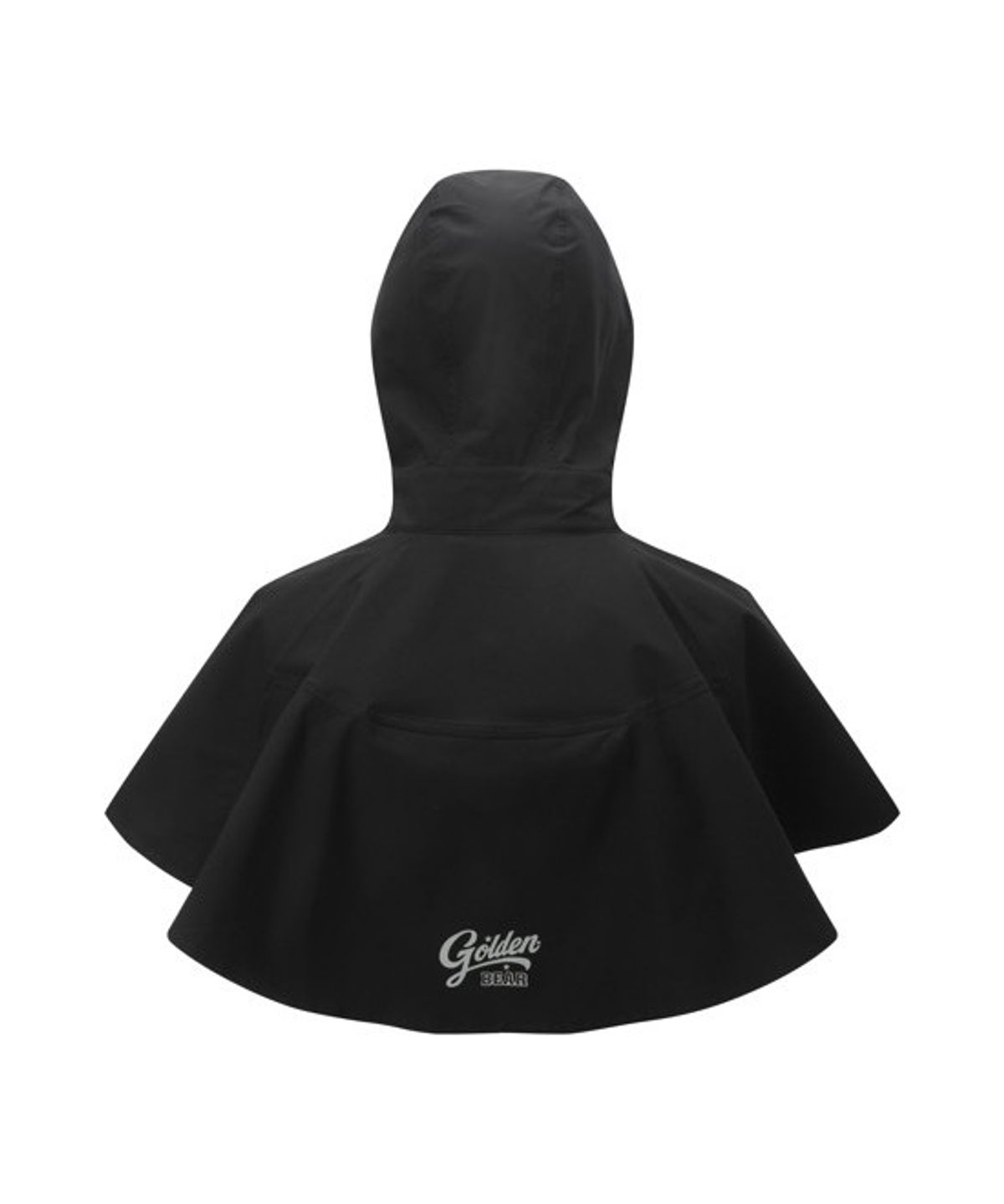 골든베어(GOLDEN BEAR) (W) Packable Hoodie Poncho G5UAM26301BKX