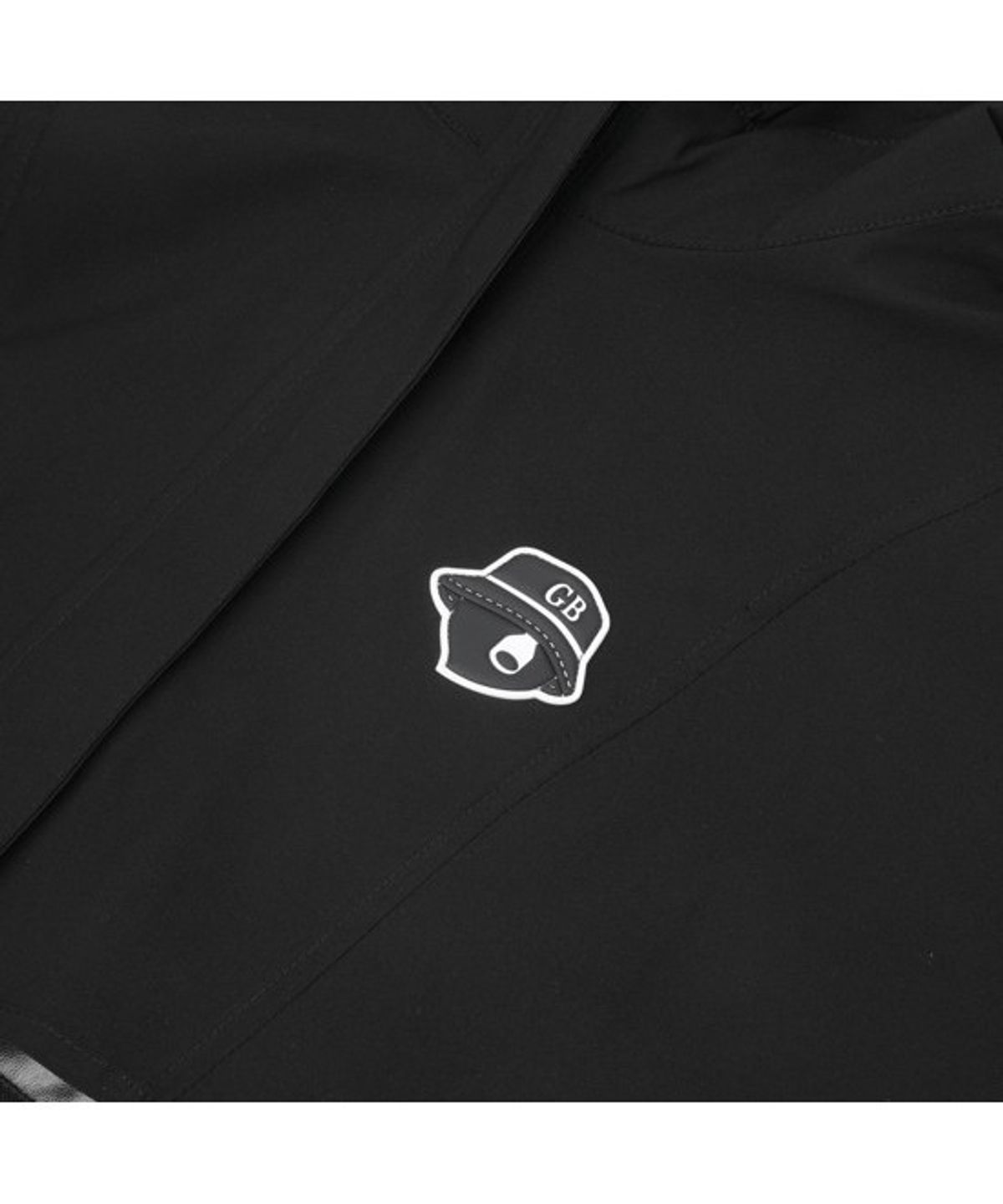 골든베어(GOLDEN BEAR) (W) Packable Hoodie Poncho G5UAM26301BKX