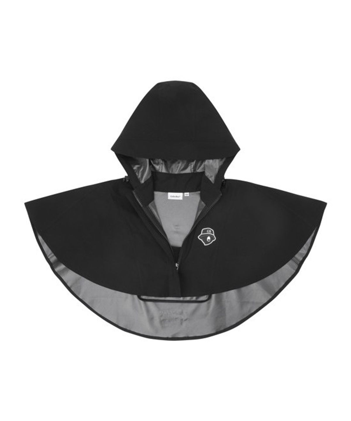 골든베어(GOLDEN BEAR) (W) Packable Hoodie Poncho G5UAM26301BKX