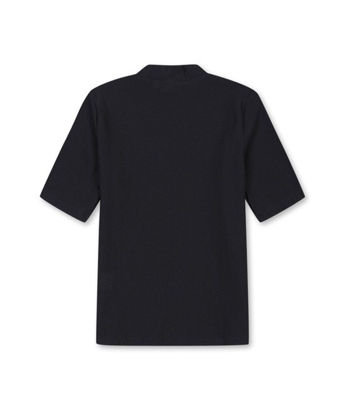 골든베어(GOLDEN BEAR) (W) Mock-neck Mesh LS T-shirt G5TAM26251BKX