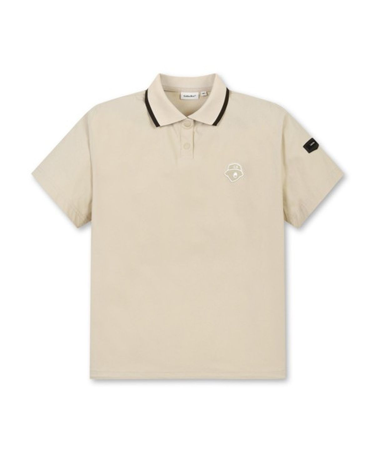 골든베어(GOLDEN BEAR) (W) Stretch Woven Collar Pullover G5TAM26101BEX