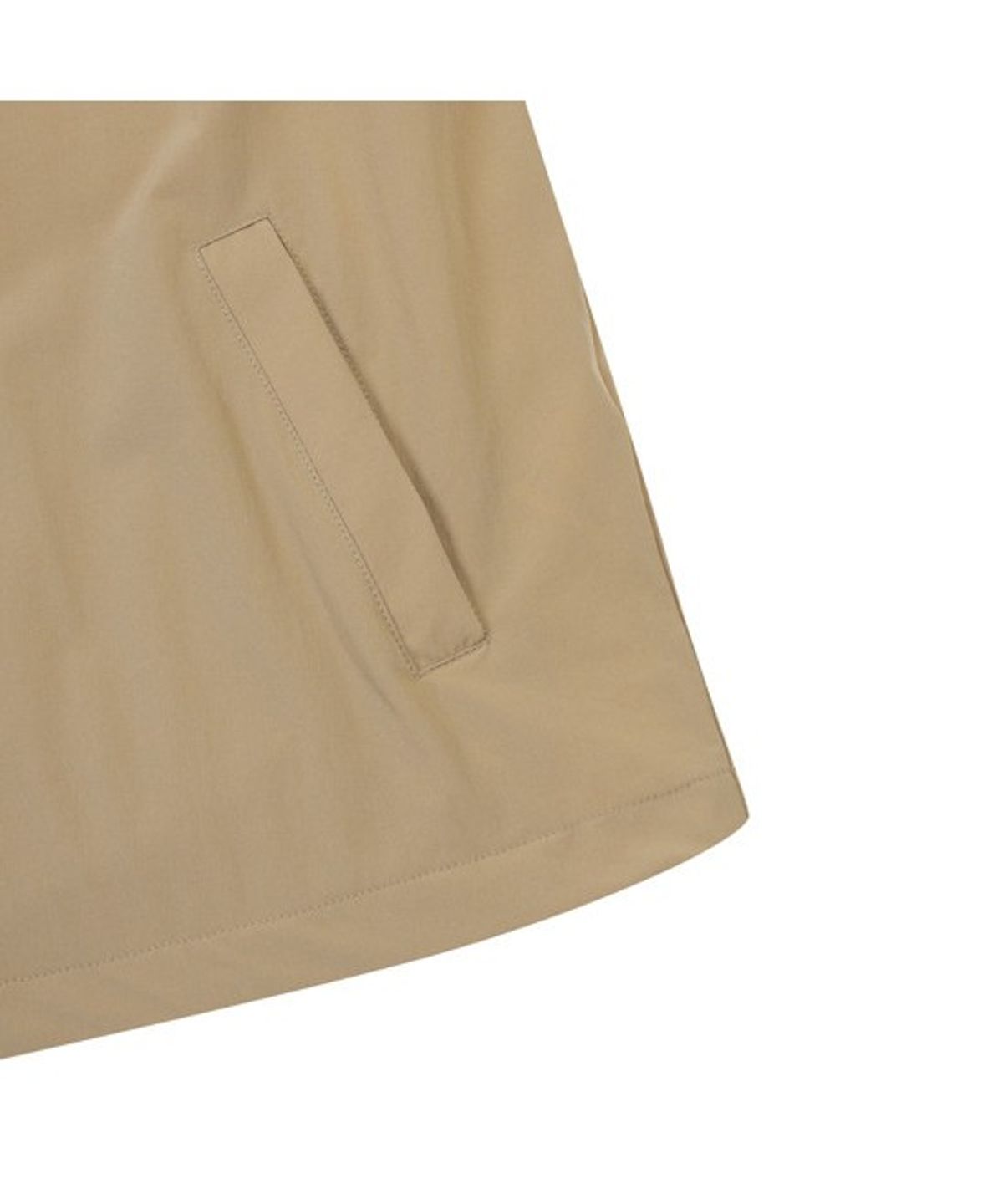 골든베어(GOLDEN BEAR) (W) Lightweight Woven Crewneck T-shirt G5TAM26211BEX