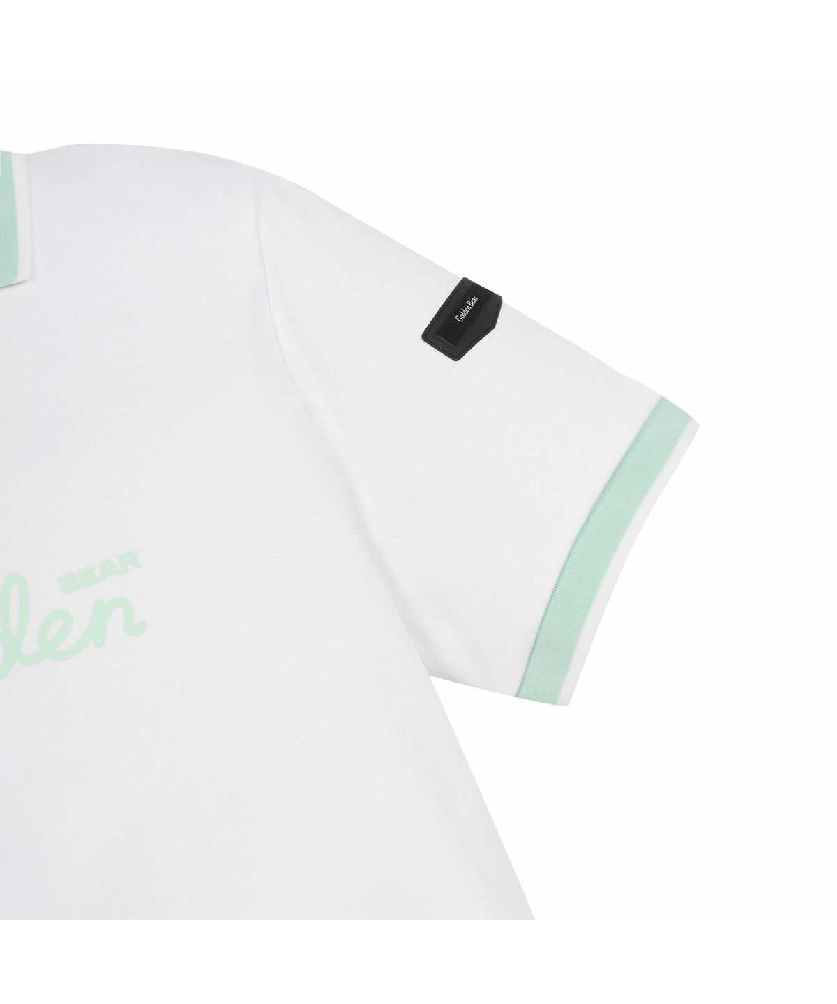 골든베어(GOLDEN BEAR) (W) Open Collar Short Sleeve Sweat Shirt   G5TAM26261WHX