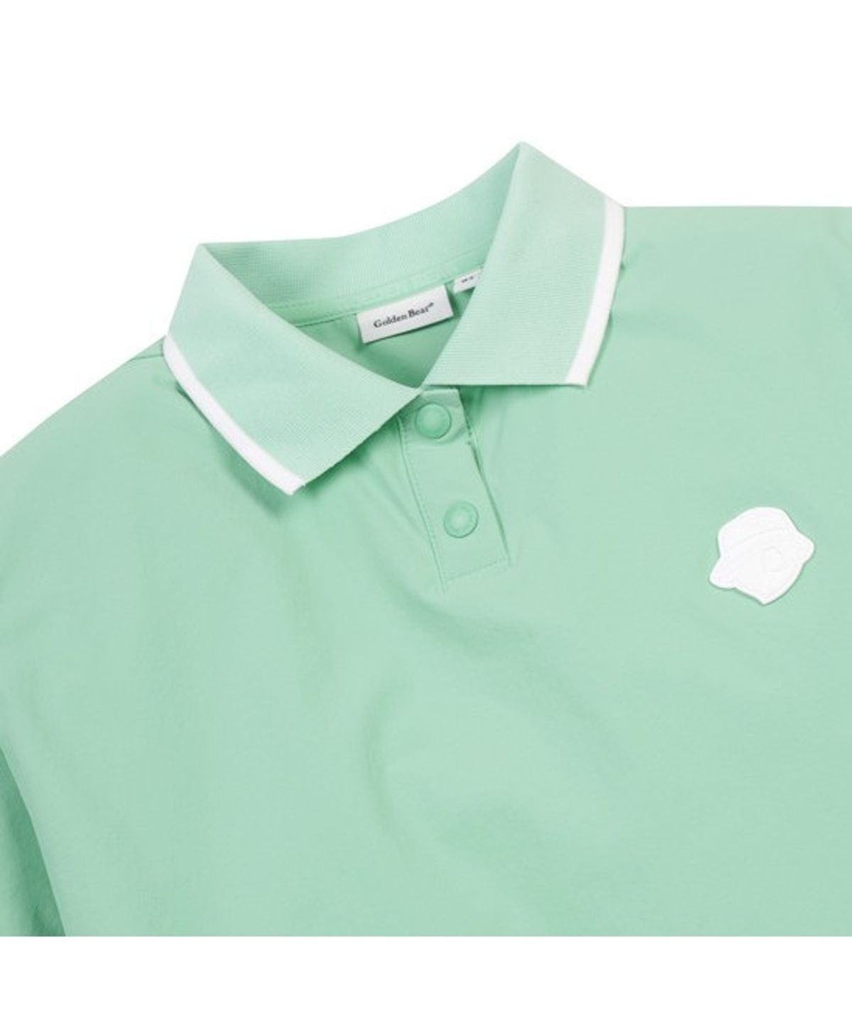골든베어(GOLDEN BEAR) (W) Stretch Woven Collar Pullover G5TAM26101MIX
