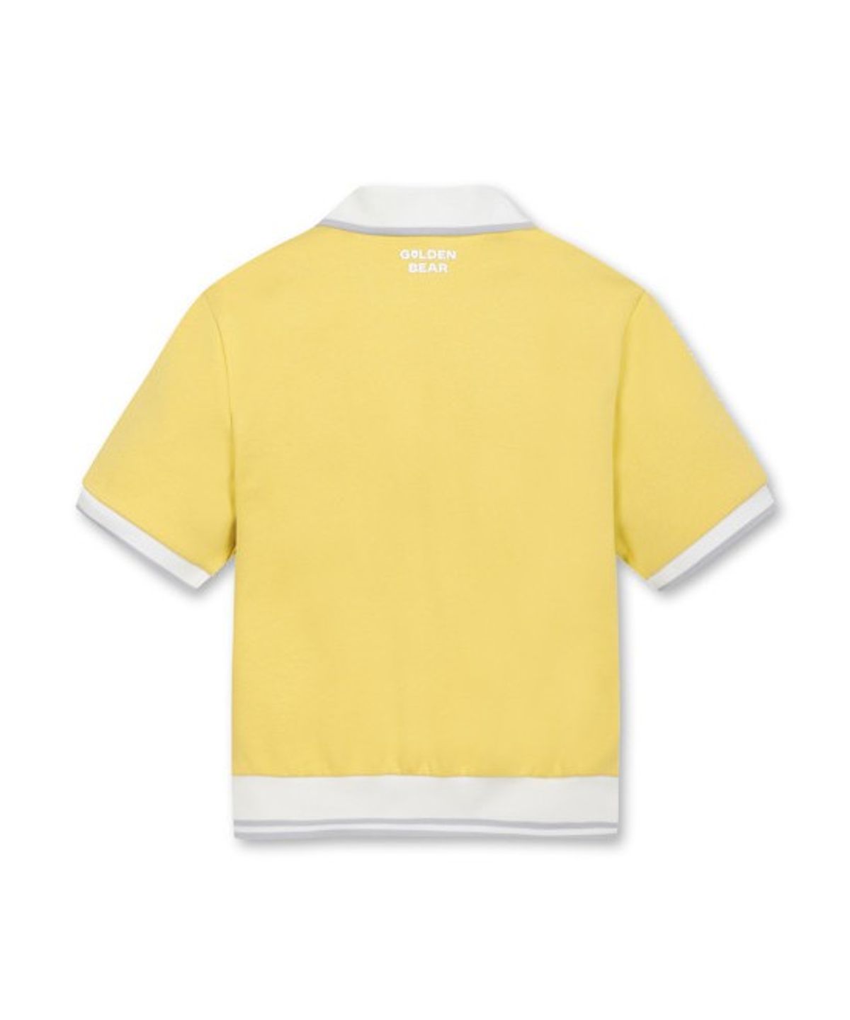 골든베어(GOLDEN BEAR) (W) Open Collar Short Sleeve Sweat Shirt   G5TAM26261YEX