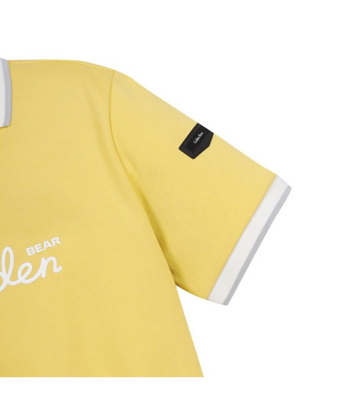 골든베어(GOLDEN BEAR) (W) Open Collar Short Sleeve Sweat Shirt   G5TAM26261YEX