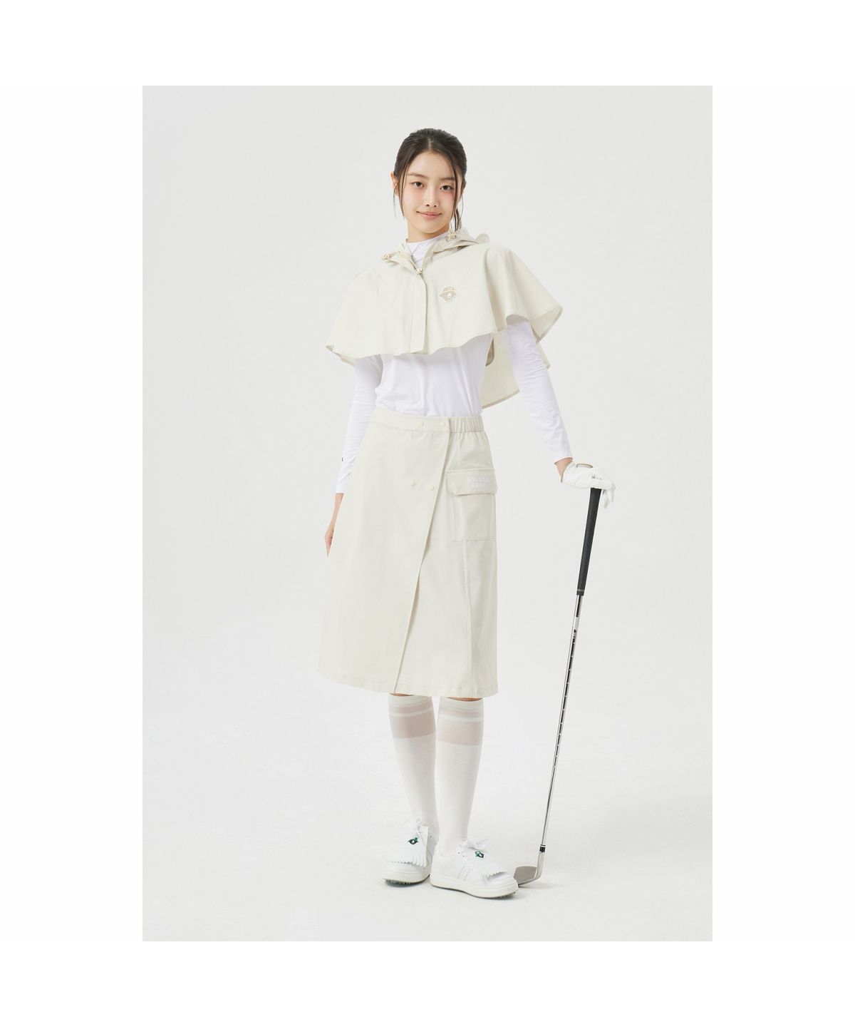 골든베어(GOLDEN BEAR) (W) Wrap Skirt G5KCM26301BEX
