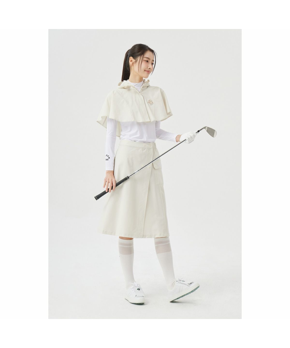 골든베어(GOLDEN BEAR) (W) Wrap Skirt G5KCM26301BEX