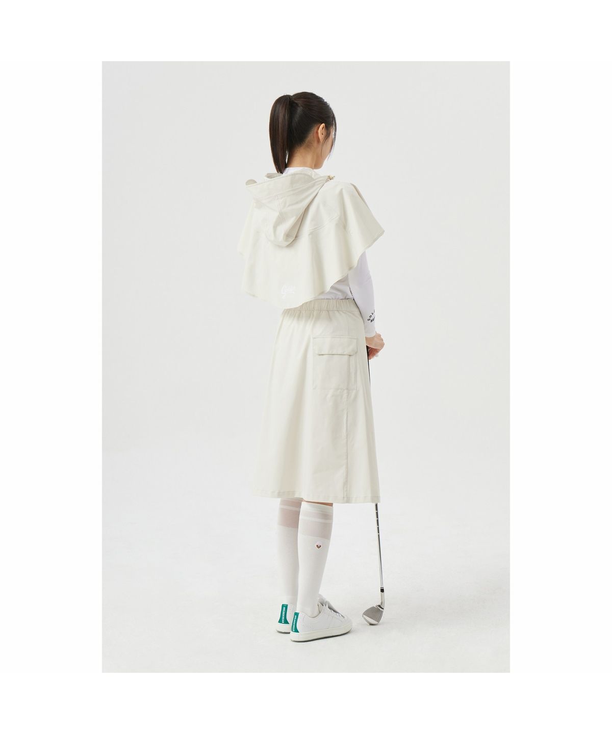 골든베어(GOLDEN BEAR) (W) Wrap Skirt G5KCM26301BEX