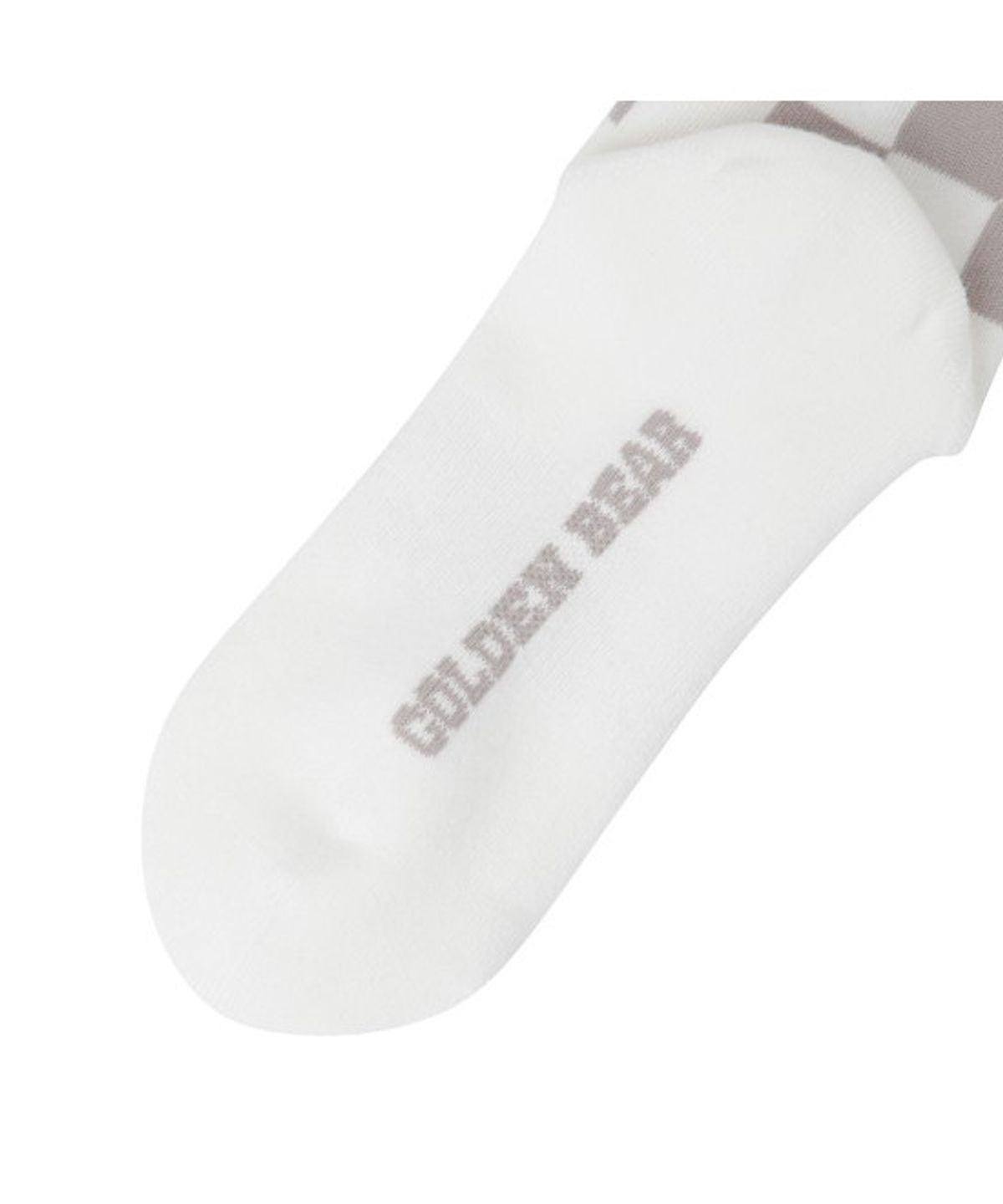 골든베어(GOLDEN BEAR) (W) Checkerboard Mid Socks   G6LAX26312BEX