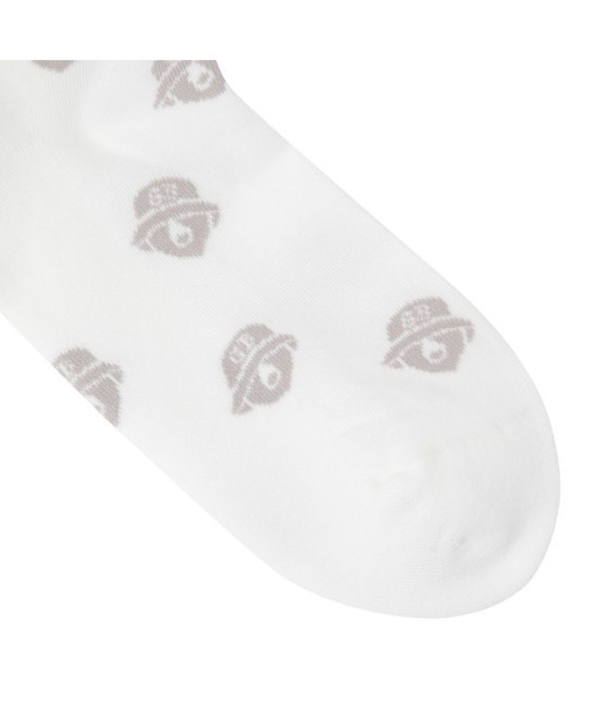 골든베어(GOLDEN BEAR) (W) Lettering Jaquard Knee Socks G6LAX26232WHX