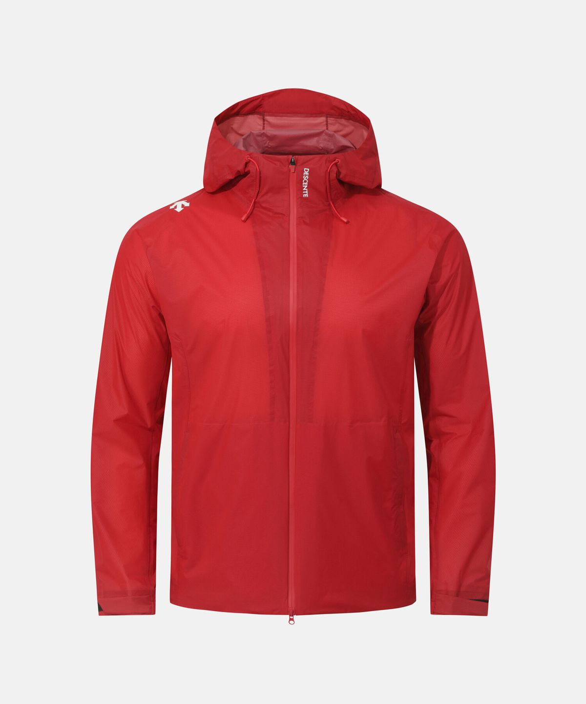 데상트(DESCENTE) 러닝 2.5LAYER 집업 자켓 레드 SR221RWB43