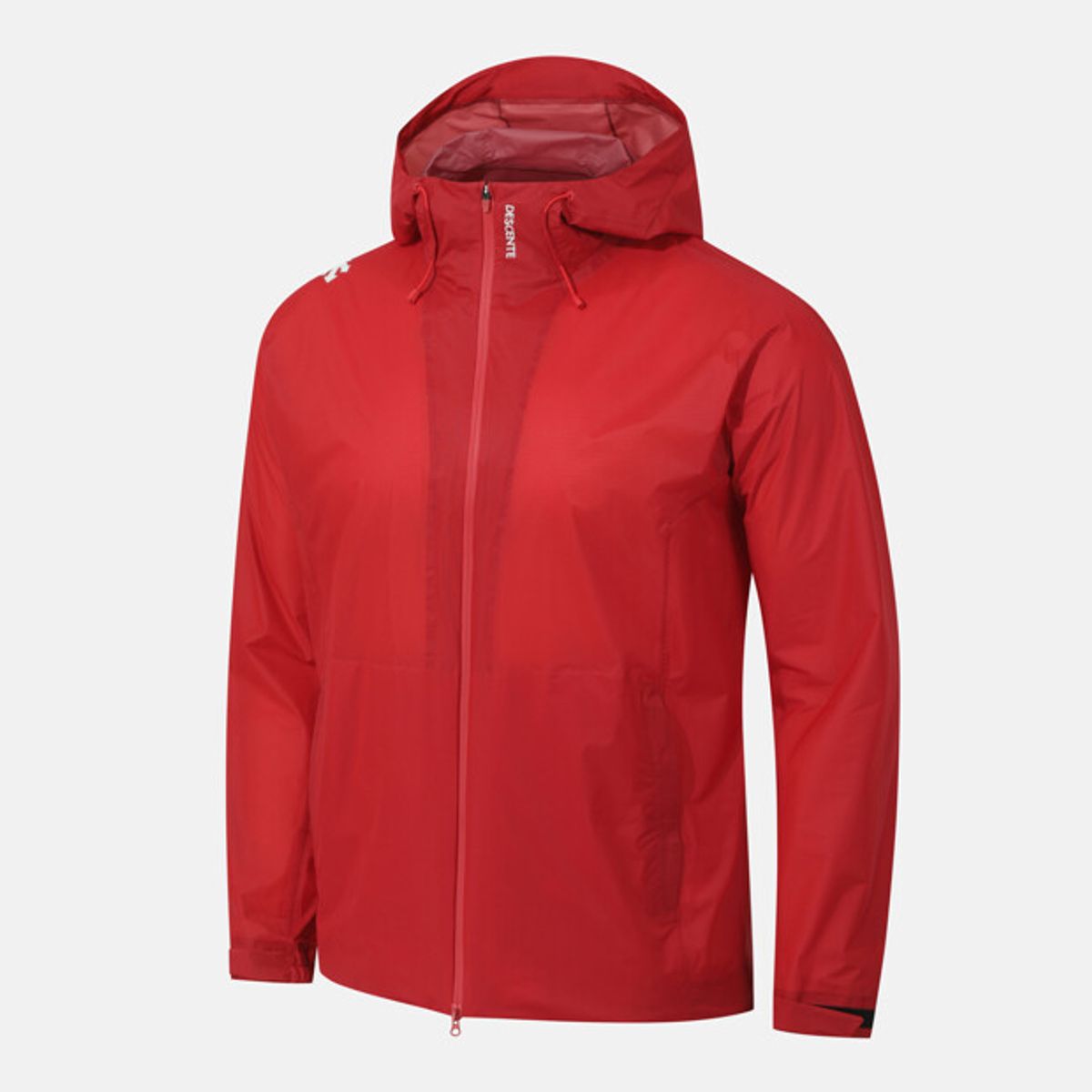 데상트(DESCENTE) 러닝 2.5LAYER 집업 자켓 레드 SR221RWB43