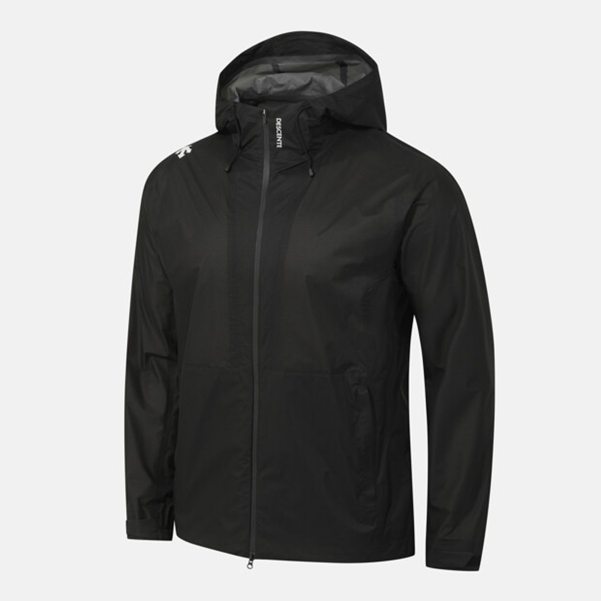 데상트(DESCENTE) 러닝 2.5LAYER 집업 자켓 블랙 SR221RWB43