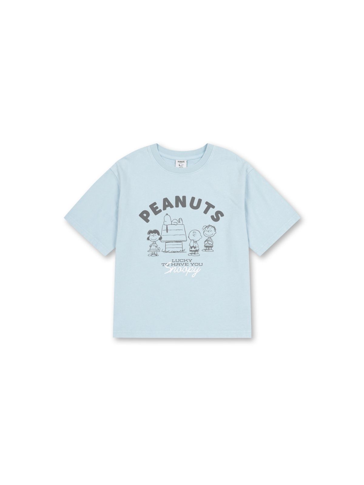 탑텐 키즈(TOPTEN KIDS) 공용피너츠 코튼 가먼트다잉 T_MKG2TS3802