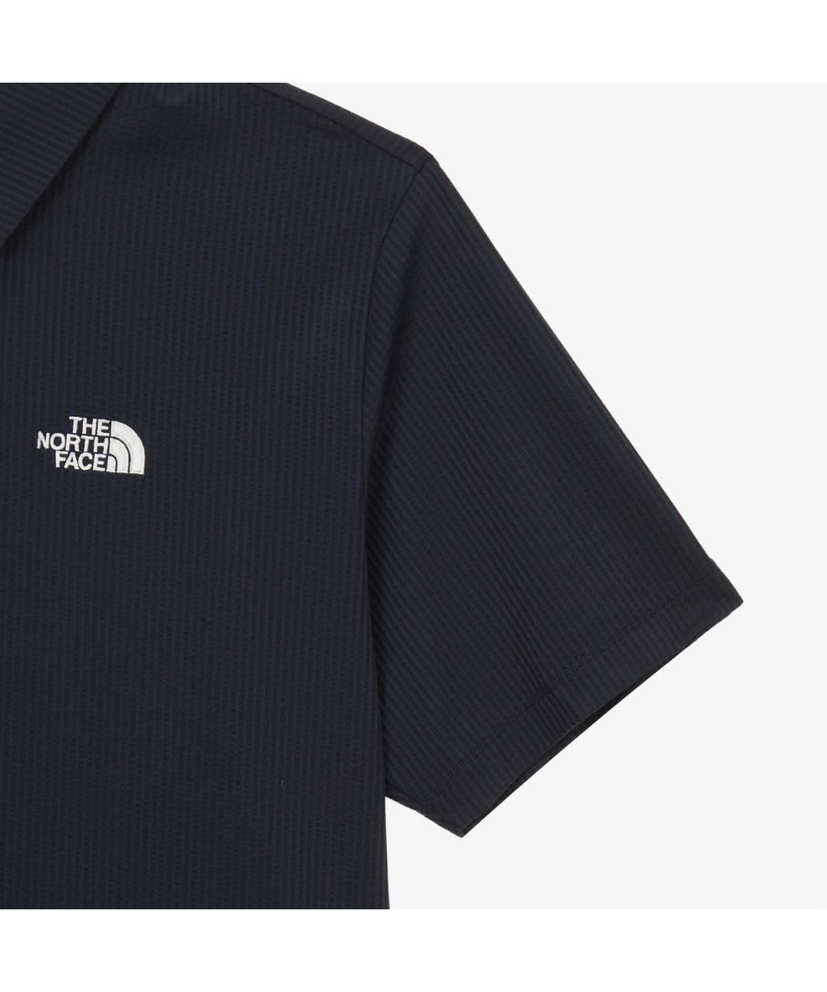 노스페이스(THE NORTH FACE) NT7PS01A 남성 스윙 반팔 폴로 DARK NAVY