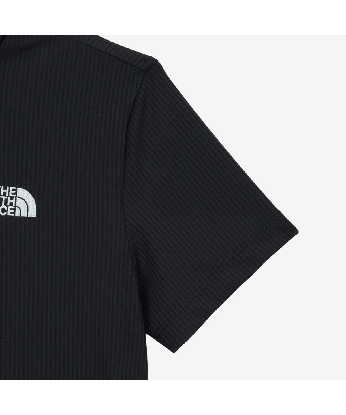 노스페이스(THE NORTH FACE) NT7PS31C 여성 스윙 반팔 폴로 BLACK