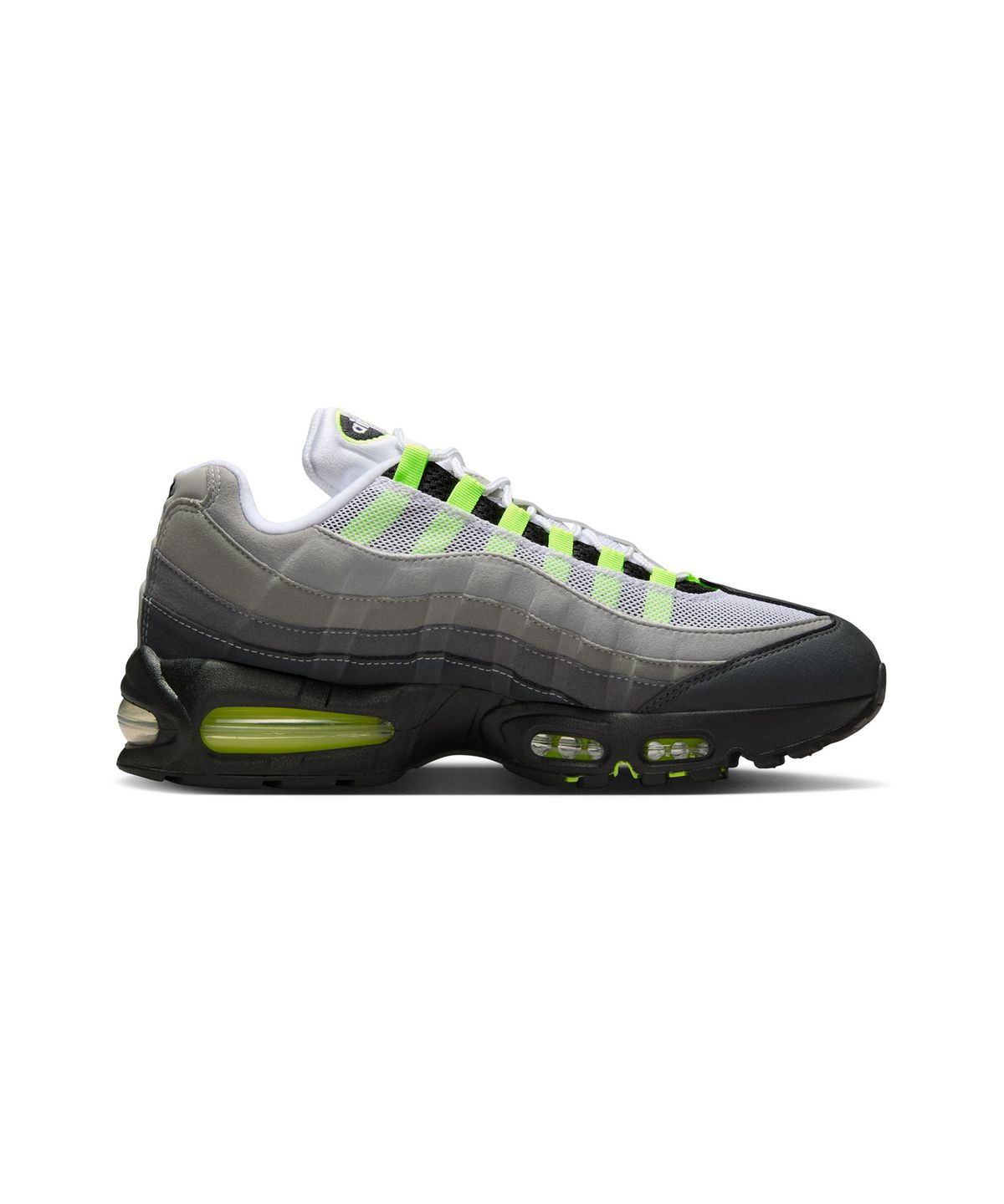나이키(NIKE) 에어 맥스 95 OG M - 블랙:쿨 그레이:네온 옐로우 / HM4740-001