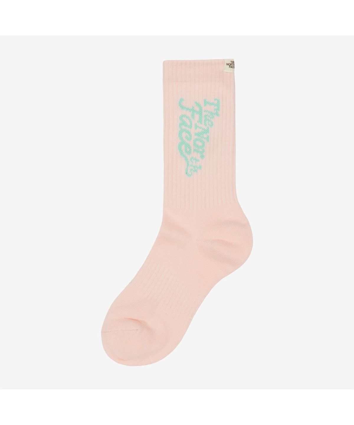 노스페이스(THE NORTH FACE) NY4MS01K 화이트라벨 레터링 삭스 SOFT PINK