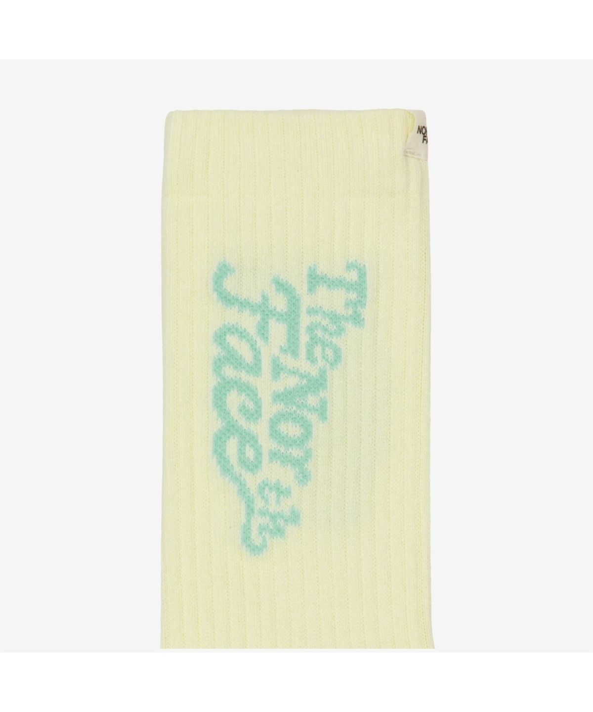 노스페이스(THE NORTH FACE) NY4MS01L 화이트라벨 레터링 삭스 CUSTARD
