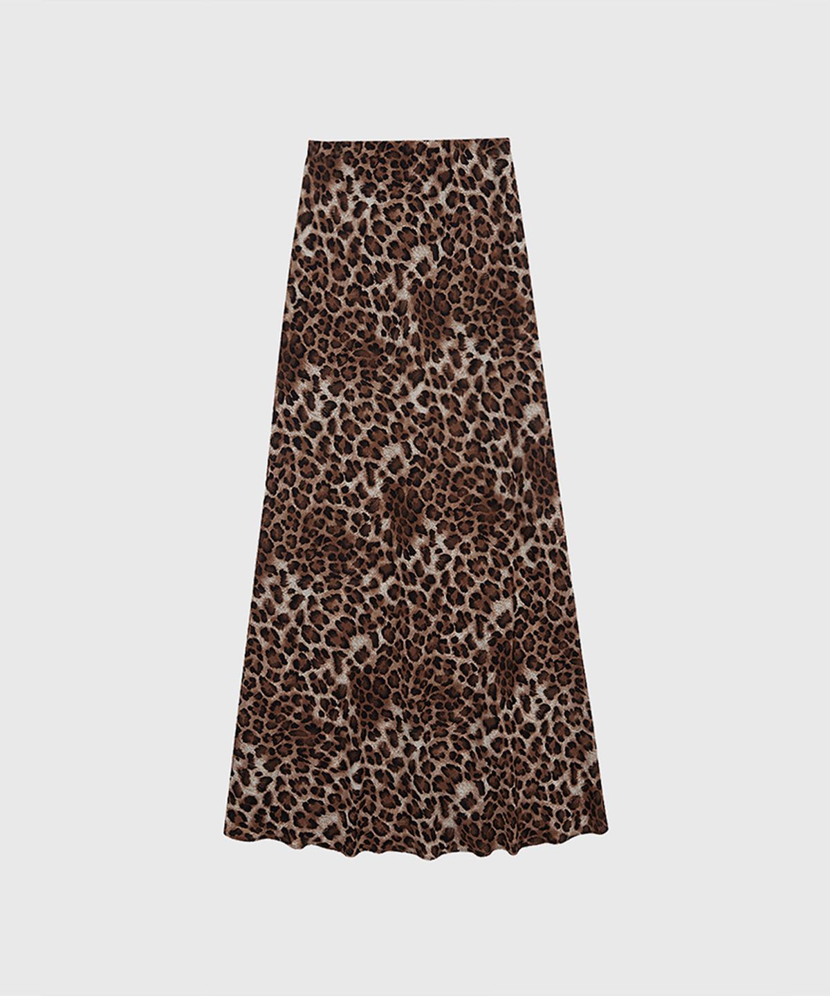 퀸스래빗(Q'SRB) F/W Leopard Banding Long Skirt