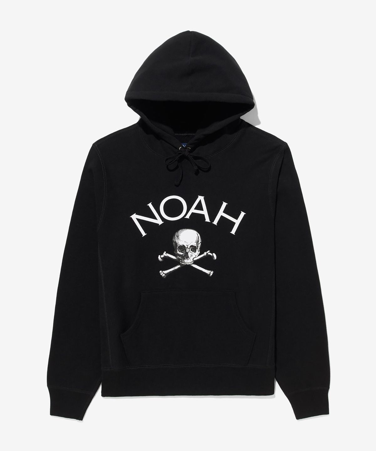 노아(NOAH) (U) 졸리 로저 코어 로고 후디 블랙 JOLLY ROGER CORE LOGO HOODIE BLACK