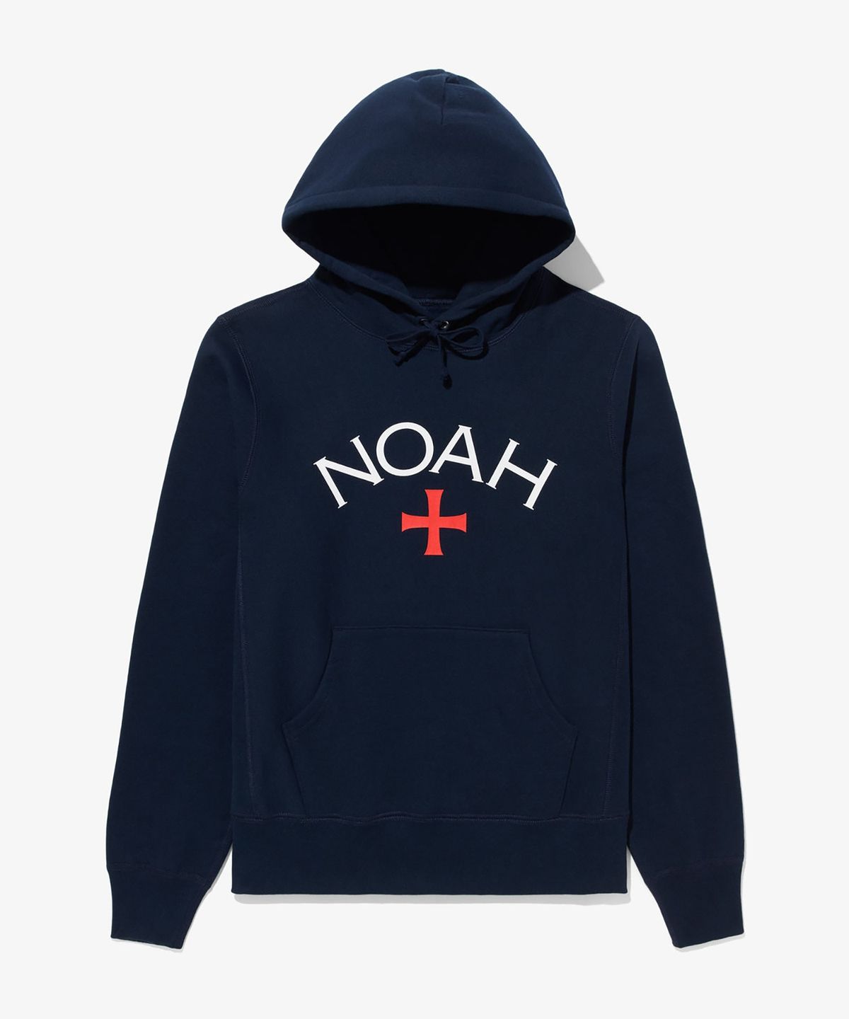 노아(NOAH) (U) 코어 로고 후디 네이비 CORE LOGO HOODIE NAVY