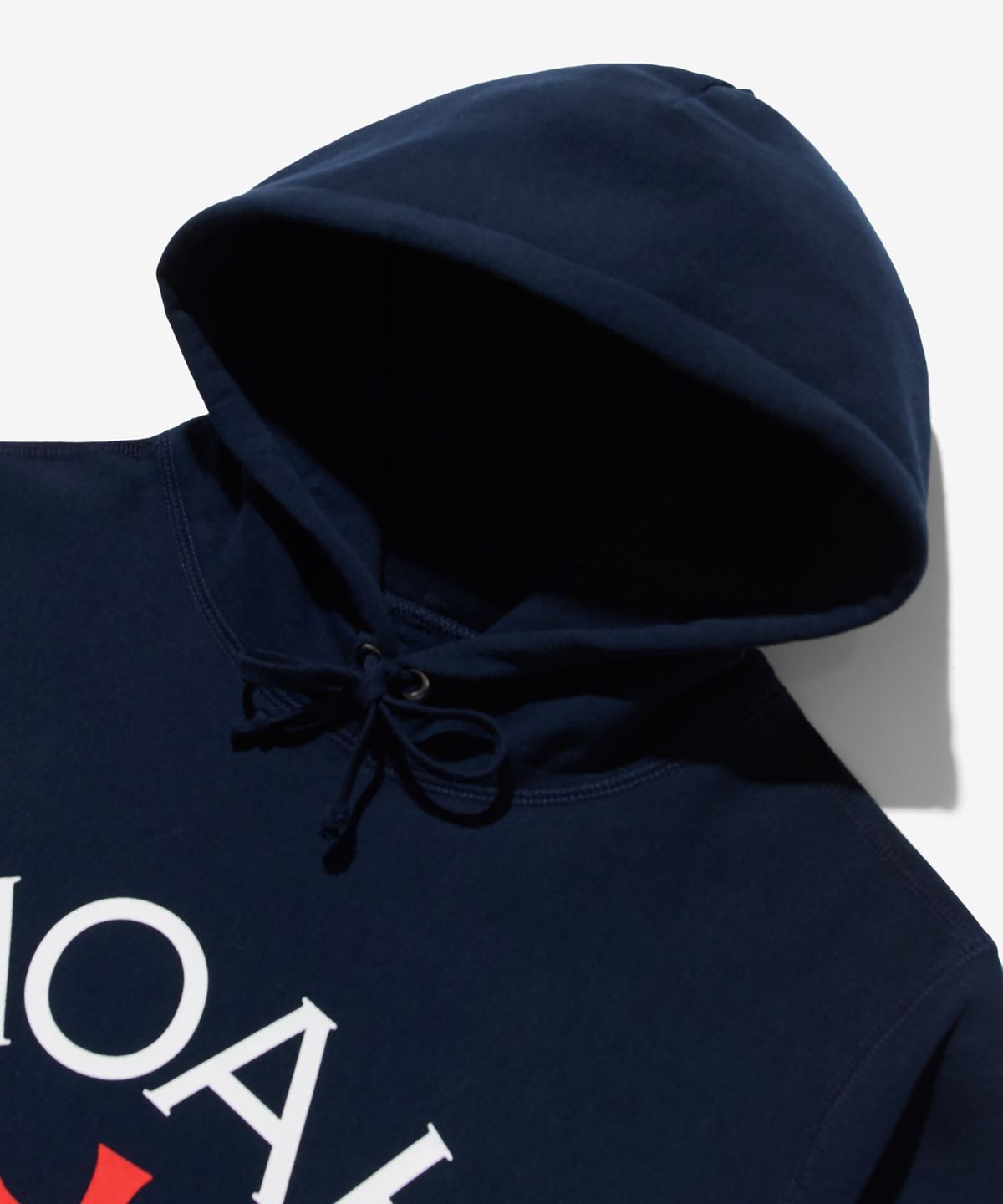 노아(NOAH) (U) 코어 로고 후디 네이비 CORE LOGO HOODIE NAVY