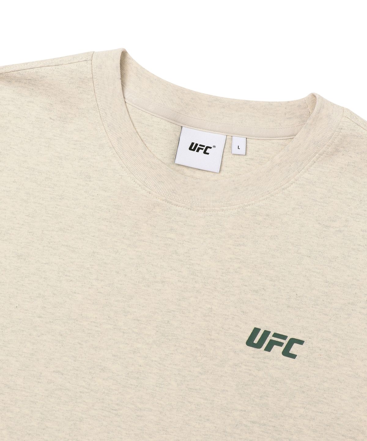 유에프씨 스포츠(UFC SPORT) UFC 고딕 릴렉스핏 반팔 티셔츠 오트밀 U2SSX2111OT