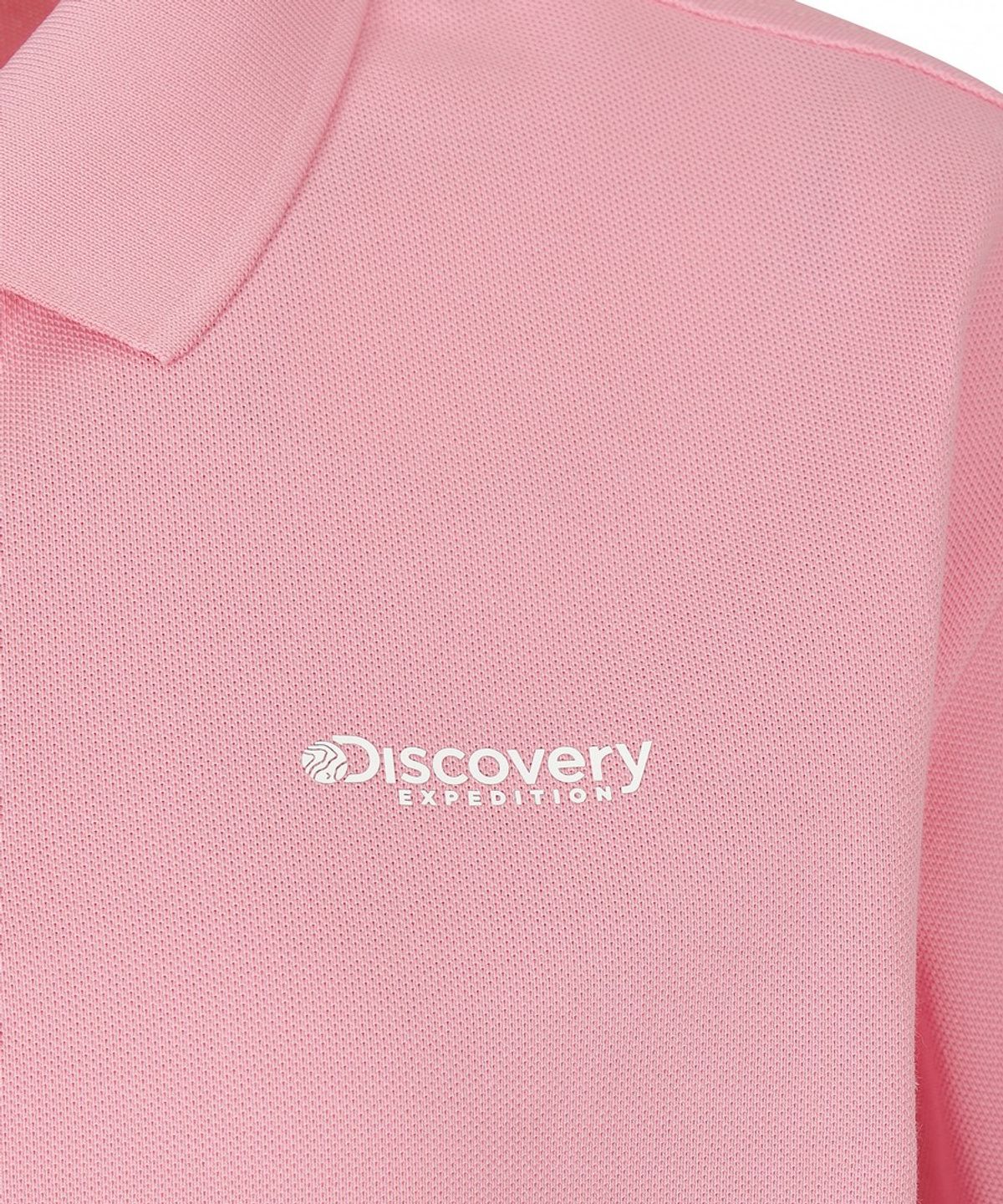 디스커버리 익스페디션(DISCOVERY EXPEDITION) 여성 세미크롭 카라티 (L/PINK)