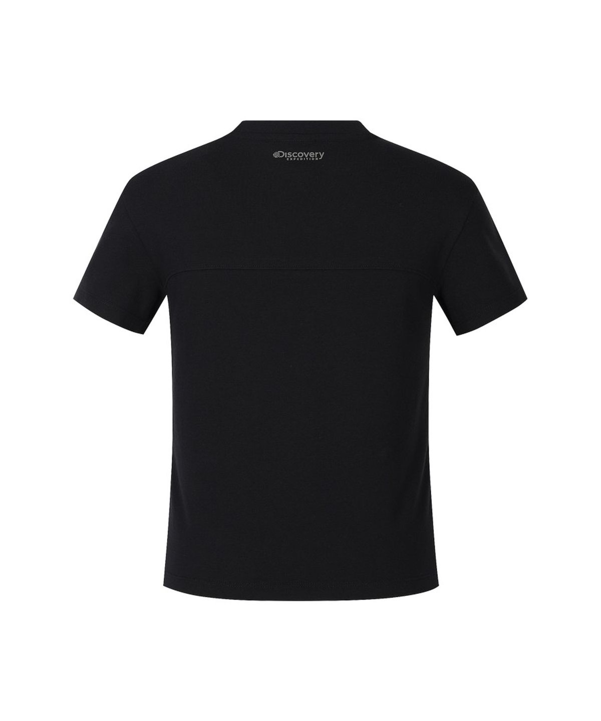 디스커버리 익스페디션(DISCOVERY EXPEDITION) 여성 슬림 크롭 반팔티셔츠 (BLACK)