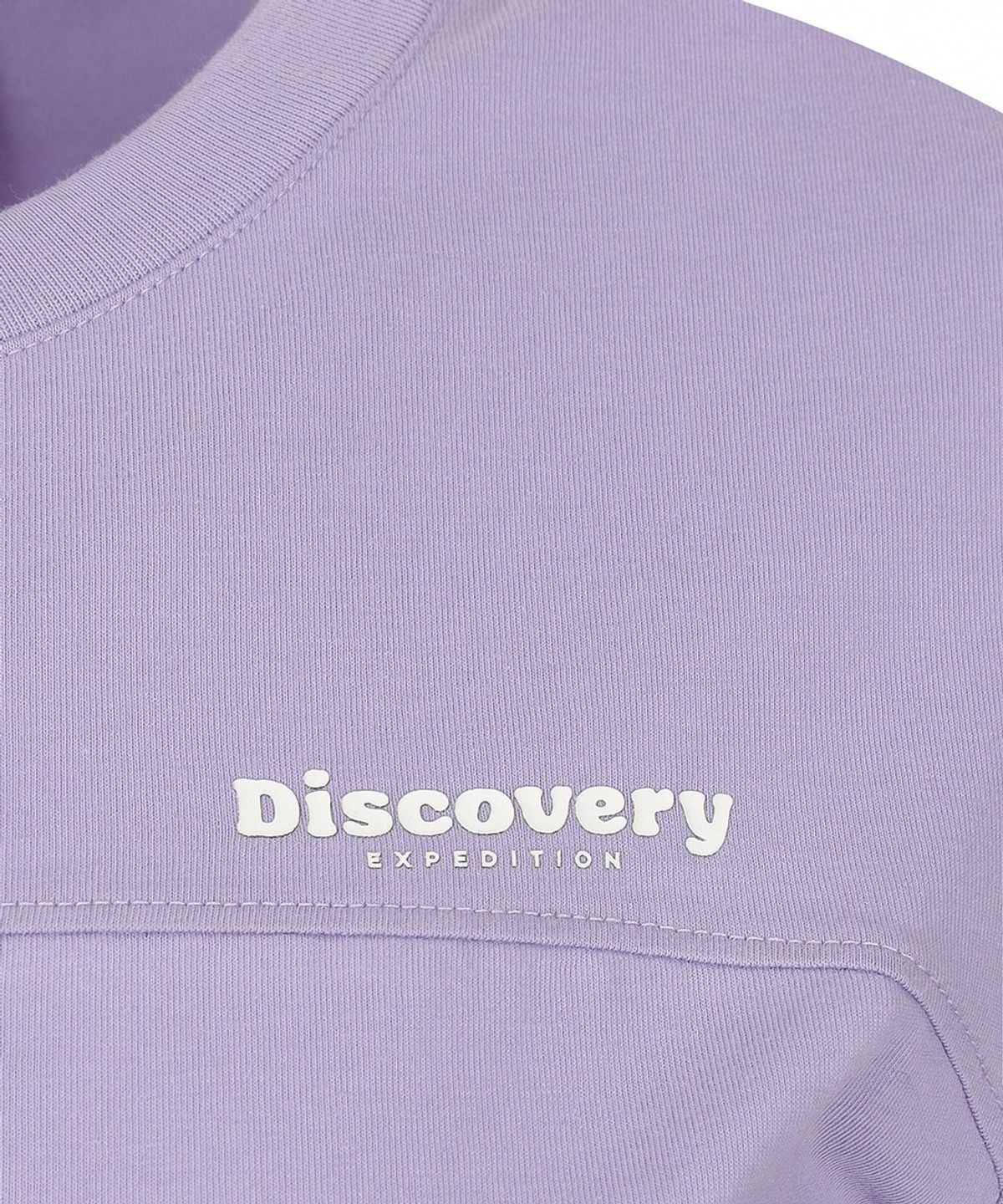 디스커버리 익스페디션(DISCOVERY EXPEDITION) 여성 슬림 크롭 반팔티셔츠 (L.VIOLET)