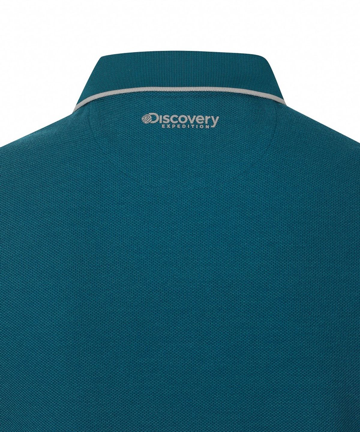 디스커버리 익스페디션(DISCOVERY EXPEDITION) 유니 심볼 세미오버핏 카라티 (L/TURQUOISE)