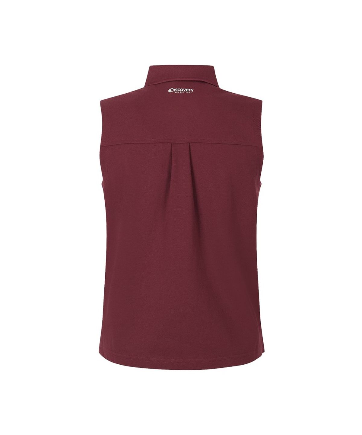 디스커버리 익스페디션(DISCOVERY EXPEDITION) 여성 슬리브리스 카라티 (BURGUNDY)