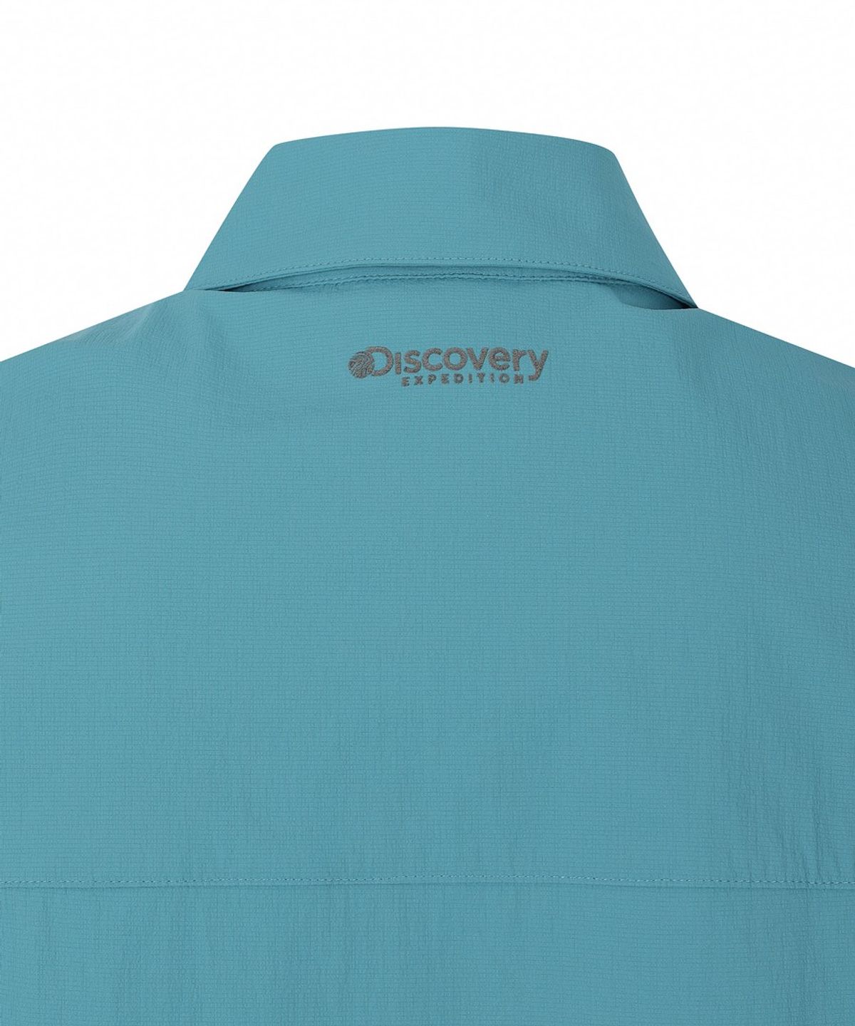 디스커버리 익스페디션(DISCOVERY EXPEDITION) 남성 프레보나 에어닷 우븐 반팔 셔츠 (Dark Turquoise)