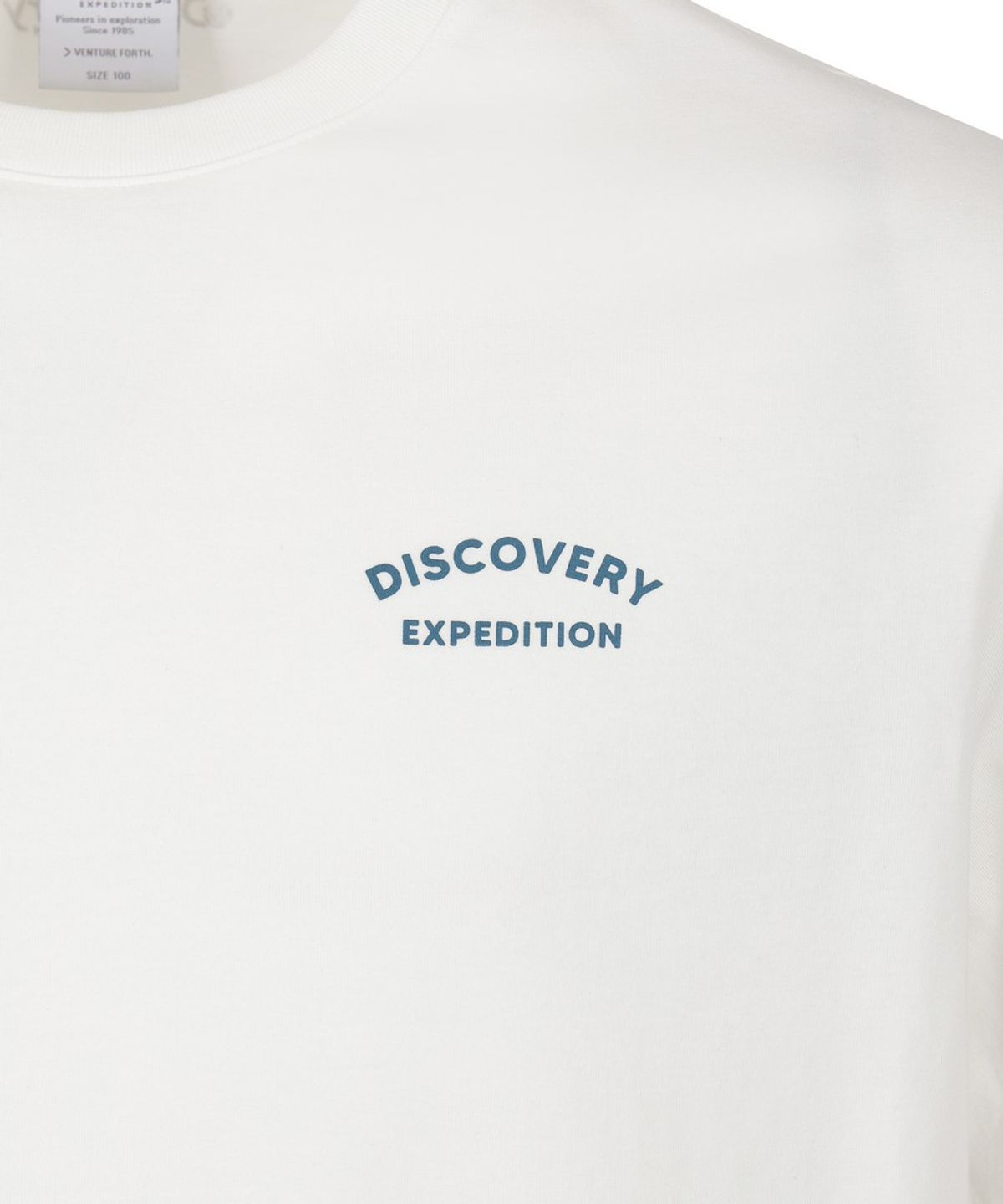디스커버리 익스페디션(DISCOVERY EXPEDITION) 유니 프레시벤트 아치 그래픽 반팔티셔츠 (WHITE)