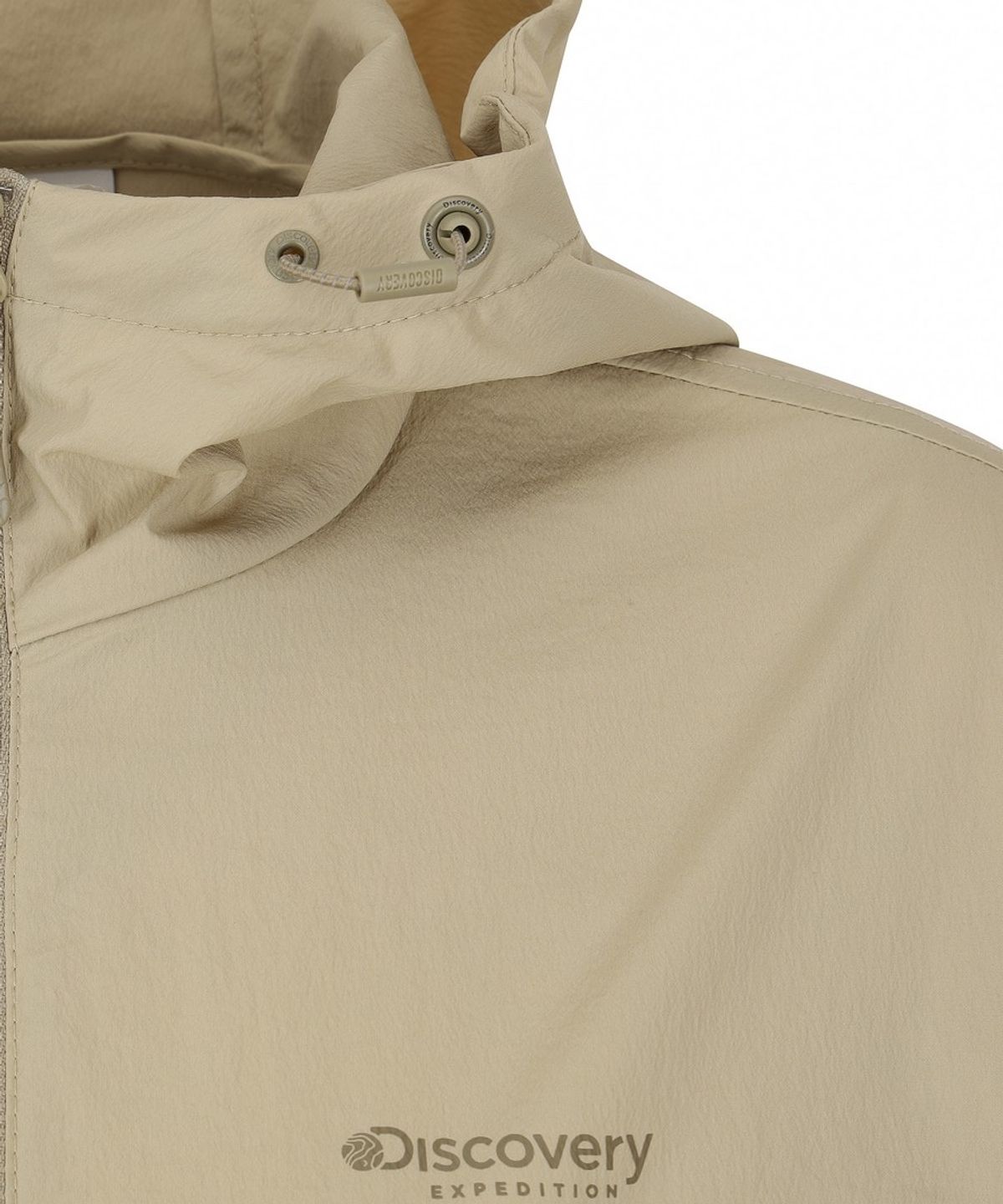 디스커버리 익스페디션(DISCOVERY EXPEDITION) 여성 프레시벤트 후드형 우븐 원피스 (L/BEIGE)