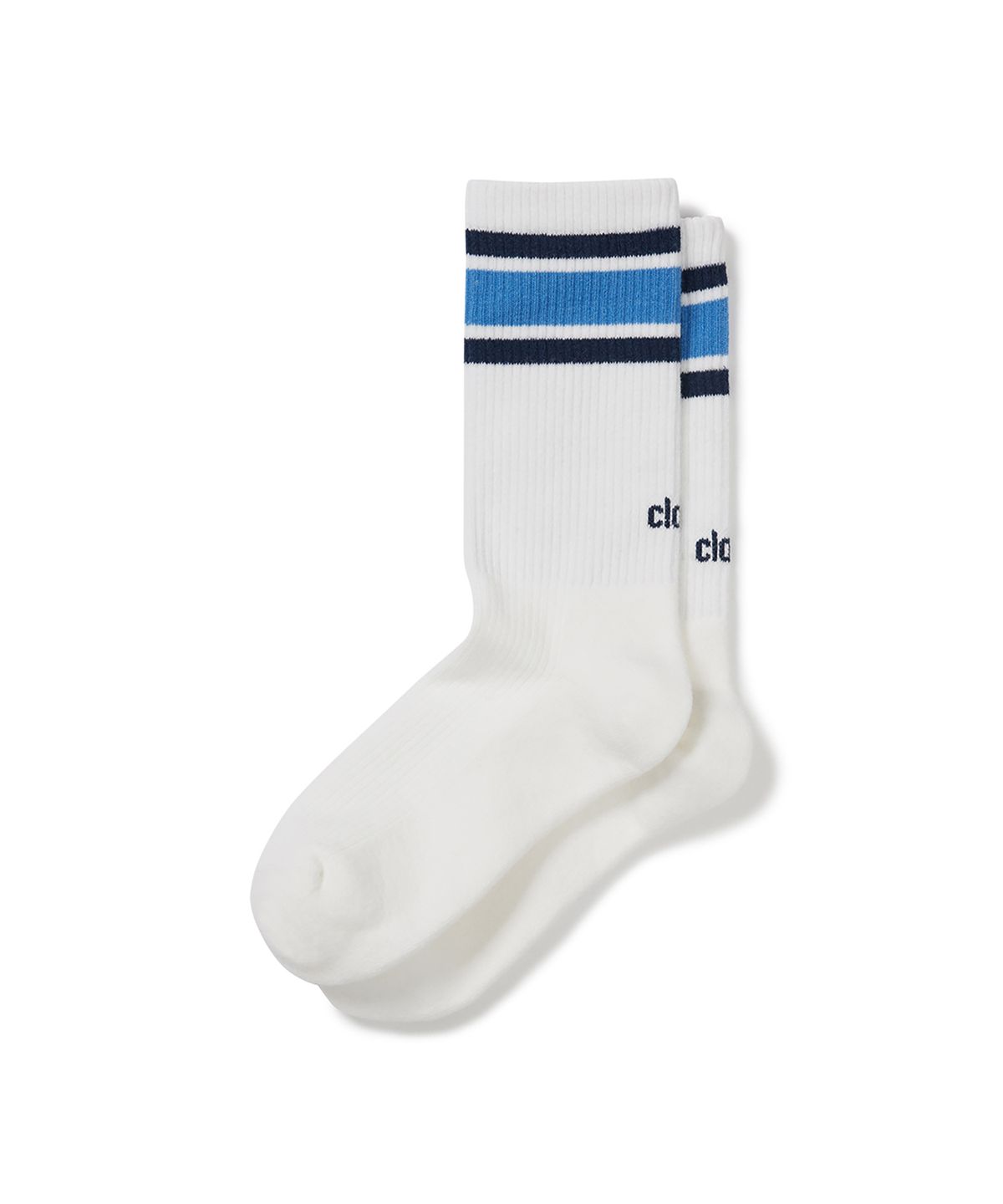 클로브(CLOVE) [26SS clove] Triple Striped Crew Socks (2color)