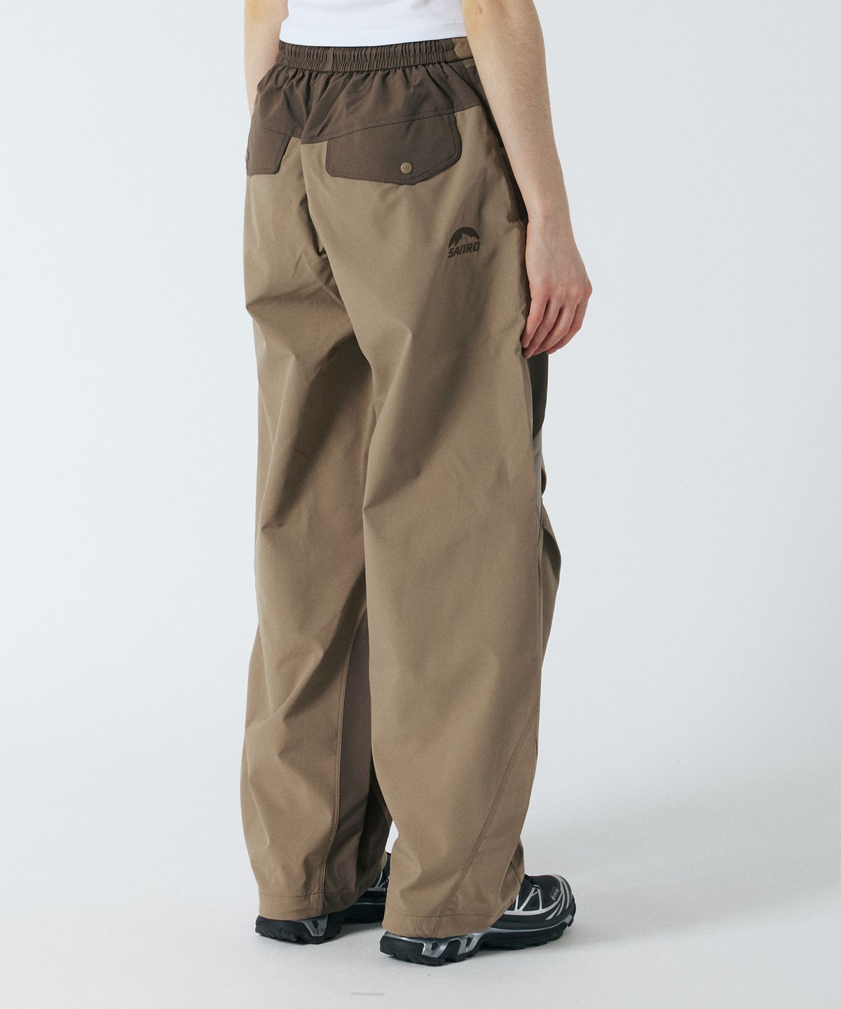 산로(SANRO) [UNISEX] S-TEX 패널 하이킹 팬츠 - 브라운