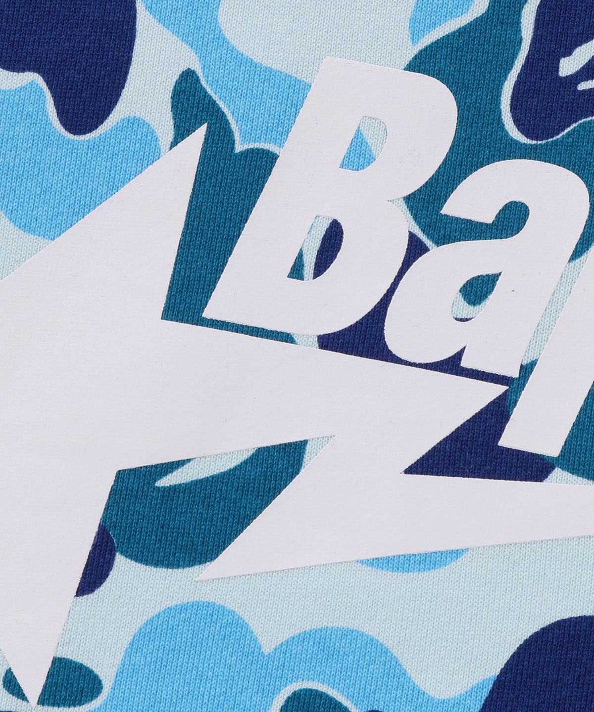 베이프(BAPE) ABC 카모 베이프 스타 풀오버 후드(M) BLUE