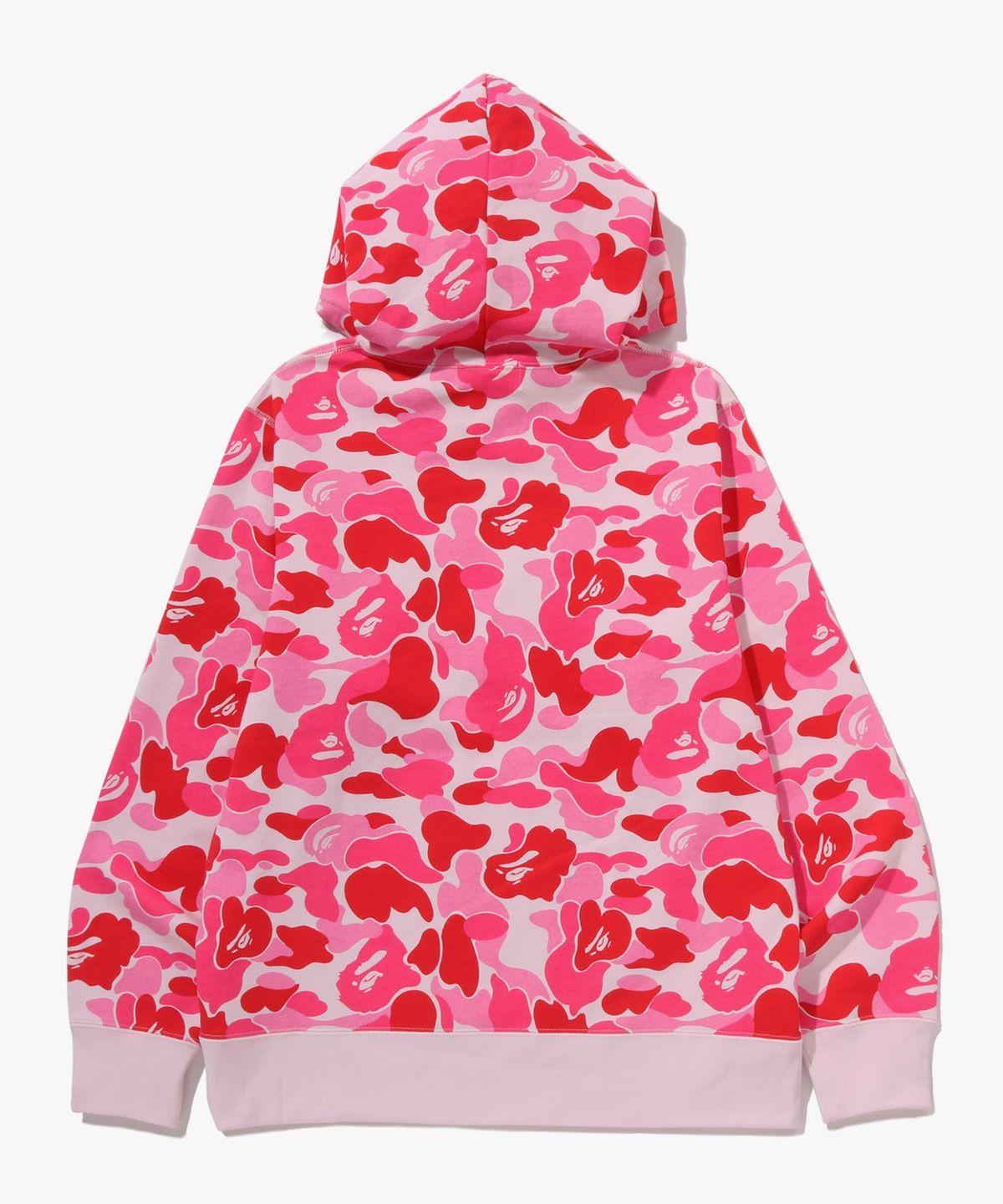 베이프(BAPE) ABC 카모 베이프 스타 풀오버 후드(M) PINK